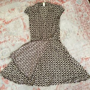 Vintage 90βs mock wrap dress